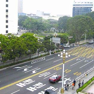 哈爾濱停車位劃線 公路劃線工程施工